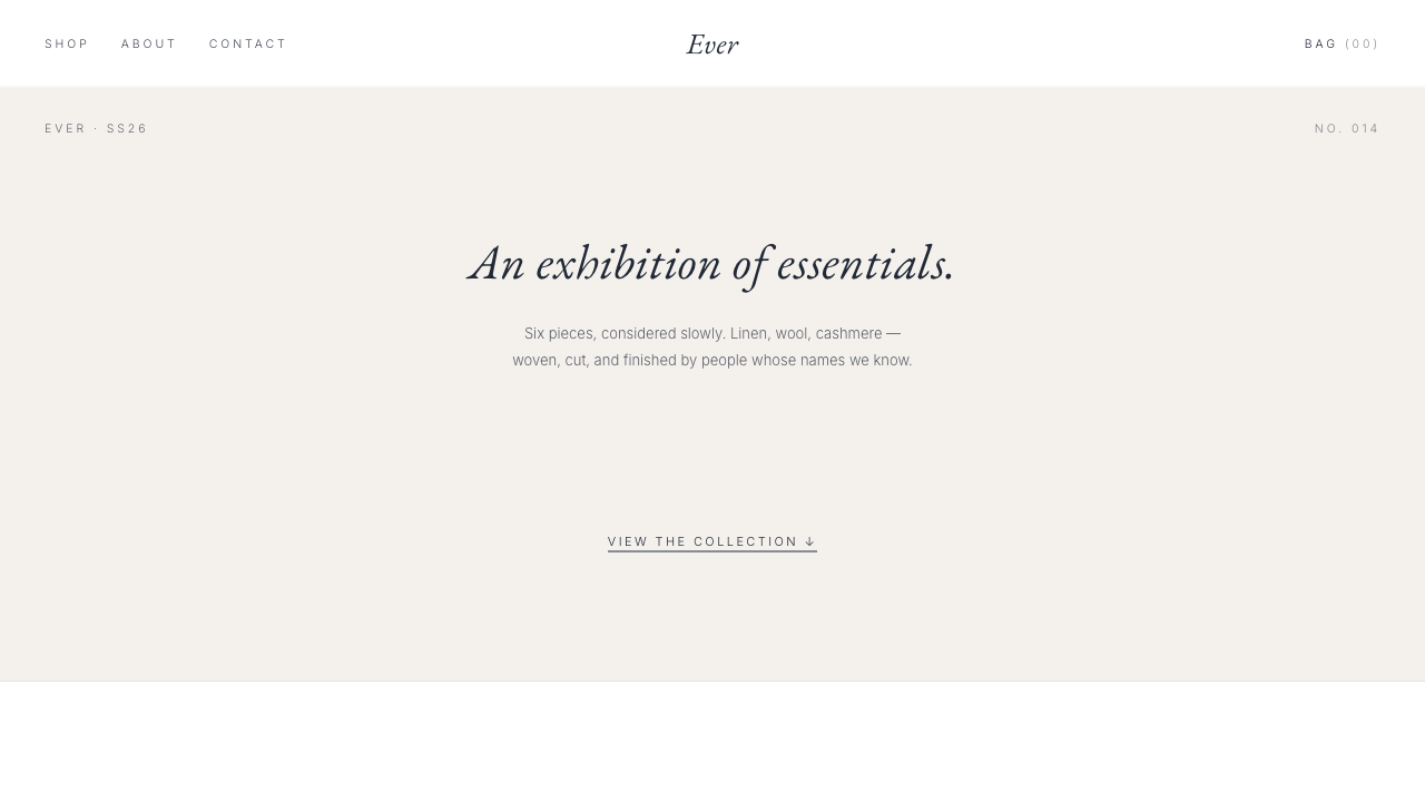 Ever theme preview