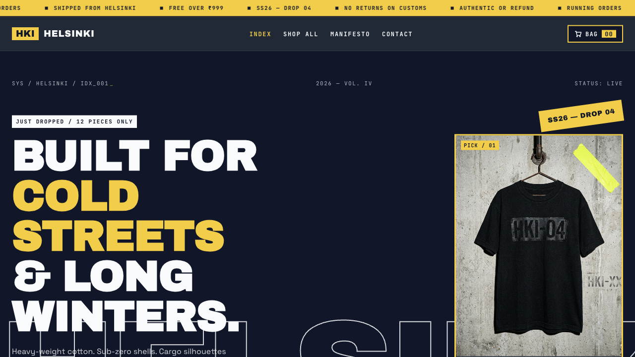 Helsinki theme preview